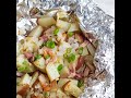 Foil Packet Oven Roasted Red Potatoes &amp; Bacon Recipe