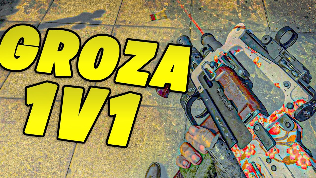 2nd Map vs 32nd Guy on GB - Cold War 1v1 W/ Every Gun - Groza