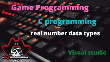 real number data types | C programming | Visual studio | Game programming
