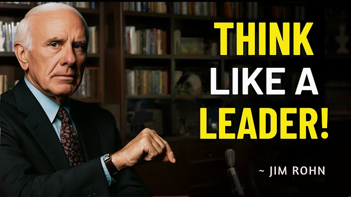 Think like a Leader and Act with Consistency: Use Discipline to Get Rich | Jim Rohn Motivation