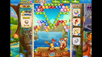 Forest Rescue bubble pop level 123