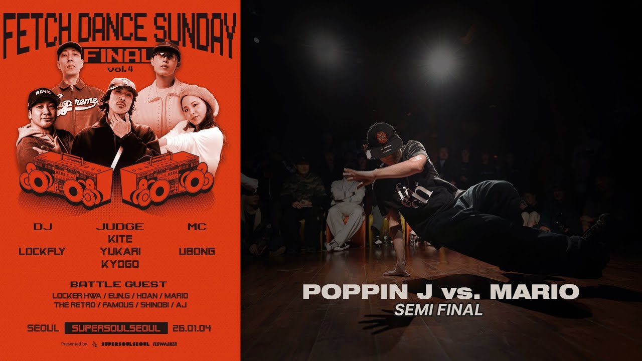 Poppin J vs. Mario - Semi final 