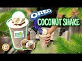 Oreo Coconut Shake from Mr Coconut Malacca Style Drinks Making  / Cafe Vlog