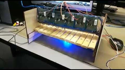 AMX400( AUTOMATED MIDI XYLOPHONE)