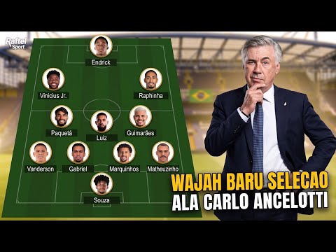GACOR88 x abowin - Regenerasi Skuad Ala Ancelotti Hadapi Australia! Potential Starting Timnas Brasil di FIFA Matchday