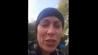 K3 Syspro MD Cathie Hall runs the Leeds Liverpool canal as part of her 2014 mile endurance challenge