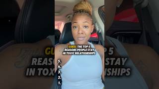Top 5 reasons people stay in toxic relationships 👀 #RelationshipTalk #ToxicLove #Viral