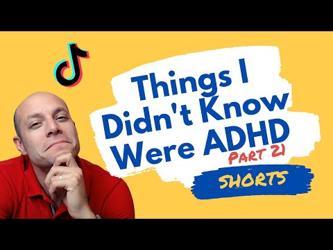 Issues I Didn't Know Were ADHD / Signs You Would possibly well Have ADHD... Half 21! #Shorts thumbnail