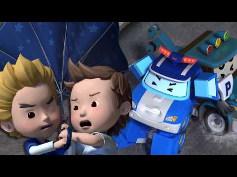 Rainy Road Safety│Best Traffic Safety Series🚔│Be Careful on Wet Roads│Robocar POLI TV