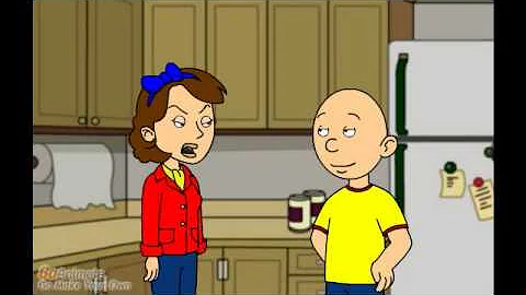 Caillou Calls His Mom Doris And Gets In Big Troubl...
