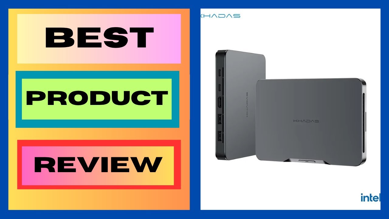 Khadas Mind 1 Mini PC, Intel Core i7-1360P 5.0GHz Micro Desktop Computer with 5.55Wh Standby