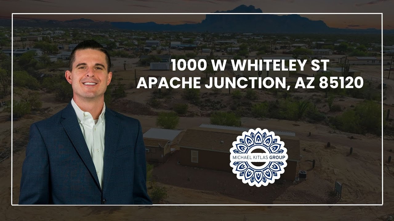 Desert Home with Mountain Views | 1000 W Whiteley St, Apache Junction AZ Real Estate