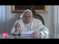 Videomensaje del Papa Francisco al Congreso "Raíces y Alas" de la Pastoral Hispana