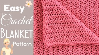 This is the EASIEST crochet blanket for beginners  Sundae Granny