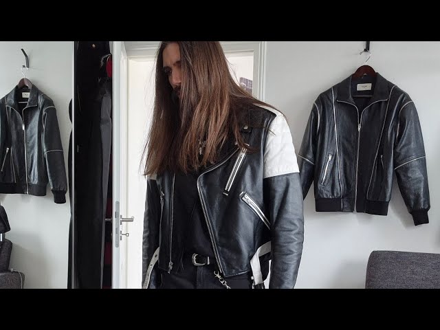 Celine Biker jacket ss19 review - YouTube