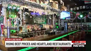 Rising beef prices and Heartland restaurants