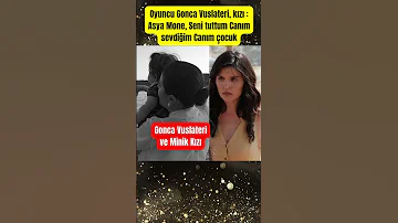 Gonca Vuslateri Kızı Asya Mone Seni Tuttum Canım Sevdiğim Canım çocuk Shorts Paraisletmecisi 