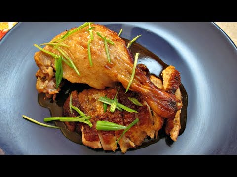 Roast Duck - Seasoned and Stuffed - PoorMansGourmet