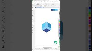 How to Design a Instant Hexagon Logo with Grid | CorelDraw Tutorial Part 2  #logodesign #coreldraw