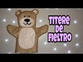 Titere de fieltro muy (fácil)