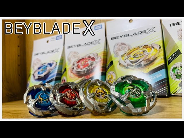 ベイブレードX 初期4機の紹介 ドランソード ヘルズサイズ ウィザード