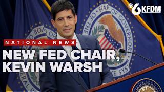 All eyes on Kevin Warsh New Fed Chair keeps rate unchanged, hosts first news briefing