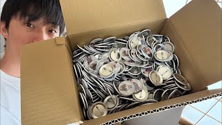 3/30の愛知イベントの缶バッジ全部梱包ライブ