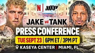 Jake vs. Tank: Miami Press Conference | LIVE on Netflix November 14