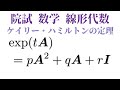 ケイリー・ハミルトンの定理【東大院試数学】