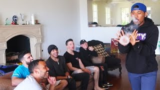 FAZE HOUSE REACTS TO CRAZY VAPE TRICKS (INSANE)