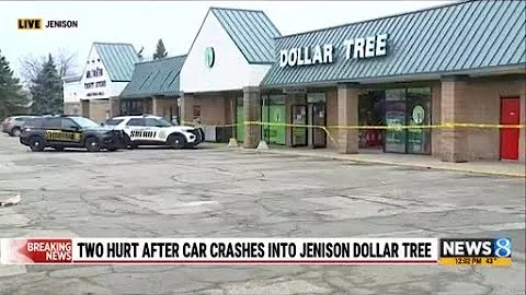 2 injured when SUV crashes into Jenison Dollar Tree