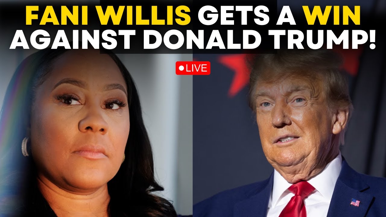 Fani Willis News Live | Trump Loses Bid to Dismiss Georgia Election ...