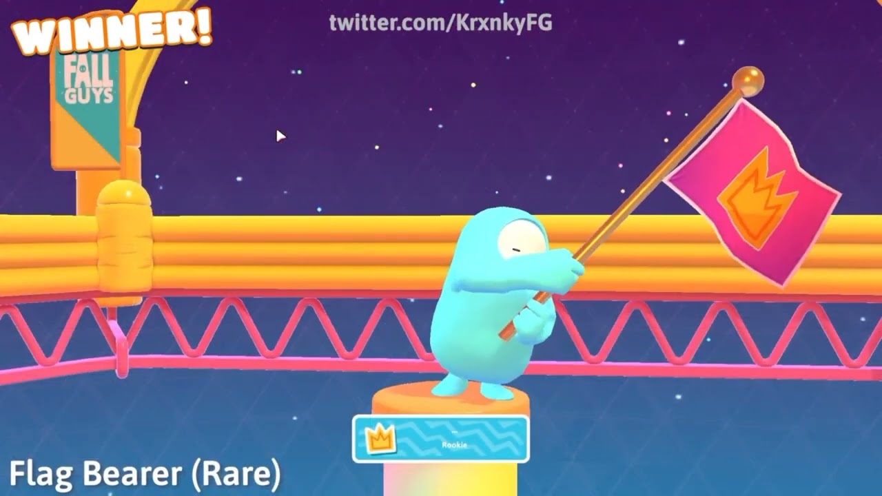 Flag Bearer celebration Fall Guys Season 1 FFA