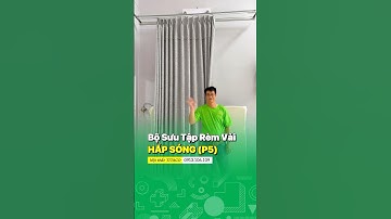 Rèm cửa đẹp rèm vải chống nắng hấp sóng rèm vải #shorts #remcua