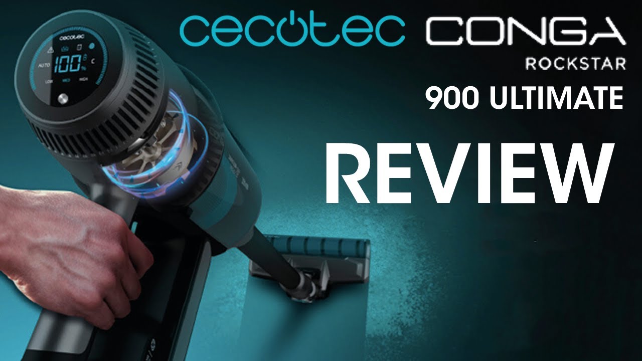 Cecotec Conga Rockstar 900 Ultimate | Aspirador Inalámbrico | Review -  YouTube