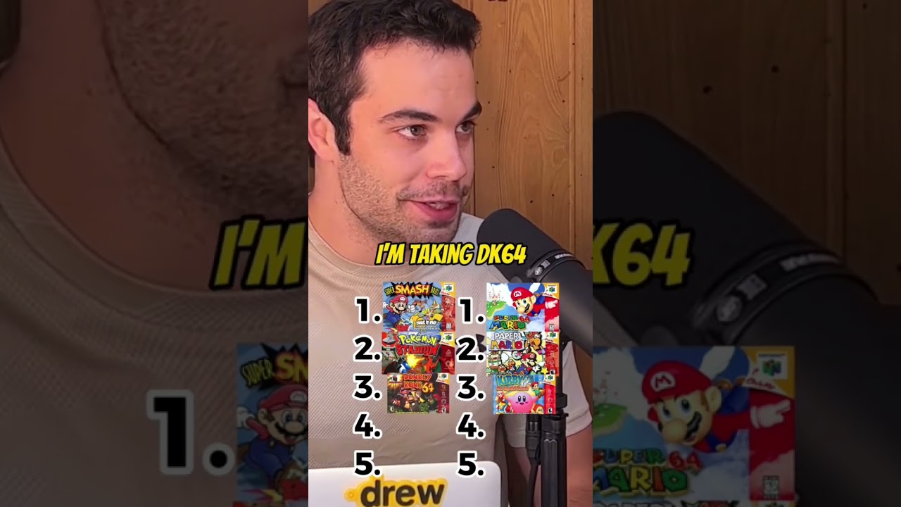 Best N64 games of all time??? Smash Bros? Mario Kart? Super Mario 64? 