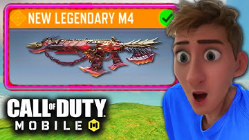 *NEW* LEGENDARY M4 in COD MOBILE LIVE 🤯
