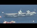 UK's new flagship aircraft carrier HMS Prince of Wales arrives in Gibraltar