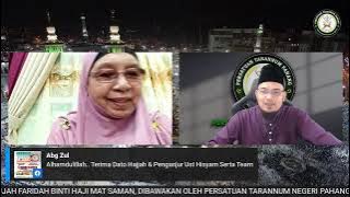 PROGRAM BICARA AL-QURAN BERSAMA DATUK HAJAH FARIDAH MAT SAMAN