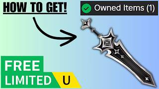 Free Dark Star Sword UGC Limited (How to Get!)