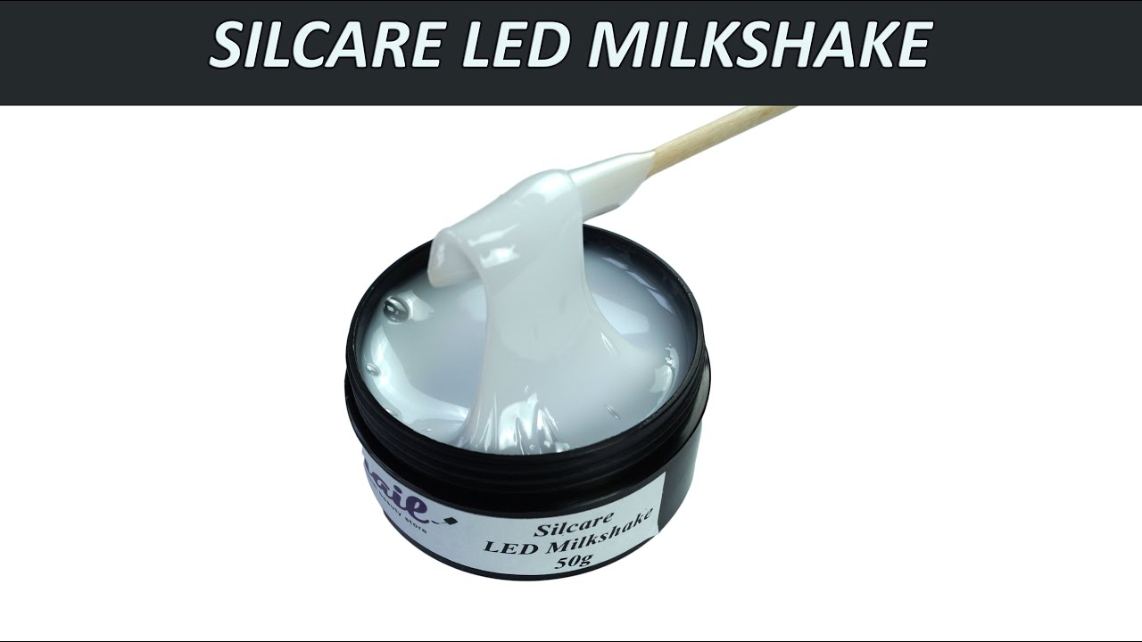 Silcare LED Milkshake | Цвет | Консистенция при нормальной температуре воздуха