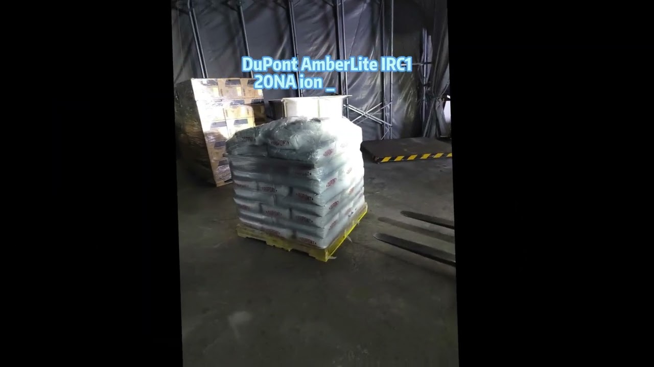 DuPont AmberLite IRC120NA ion exchange resin shipped to Anhui Province