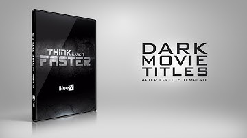 Dark Movie Titles | After Effects Templates | www.BlueFx.net | After Effects Projects