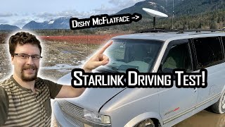 Can you use Starlink while Driving? Kind of...