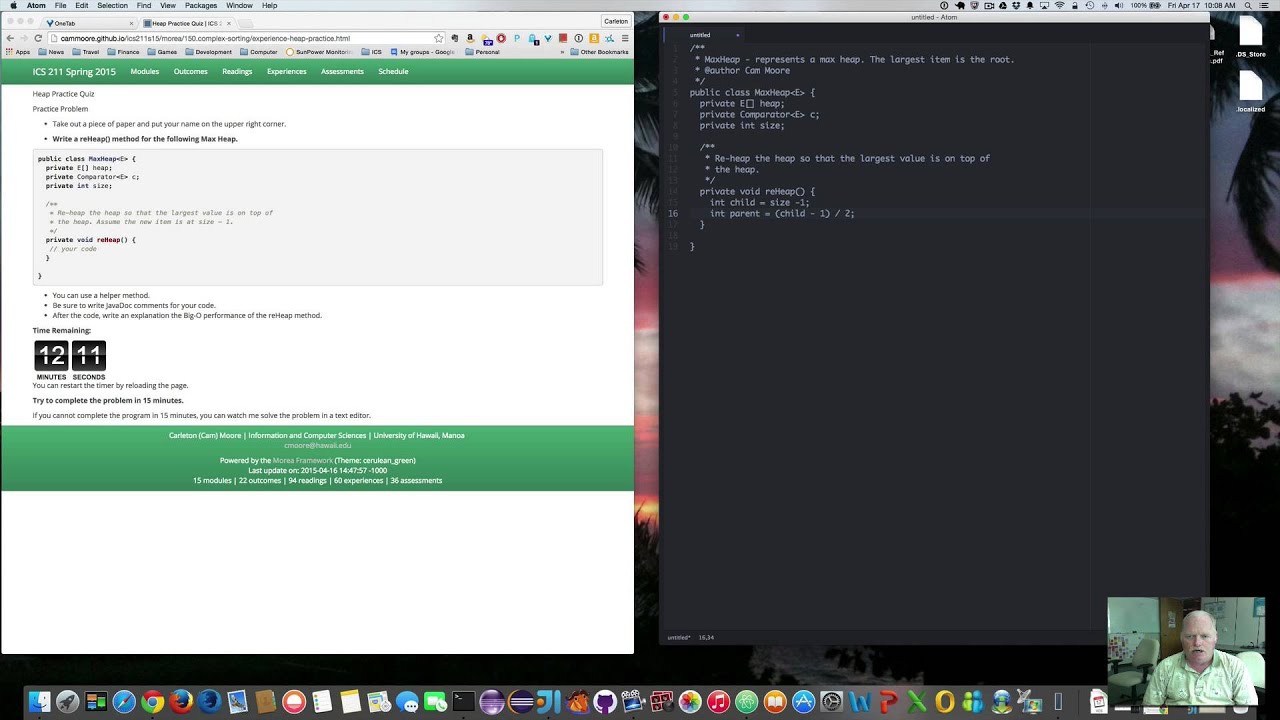 Heap Practice Quiz Solution