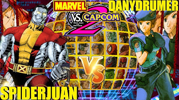 MvC2 Mvci Umvc3 SPIDERJUAN vs DANYDRUMMER pt 2