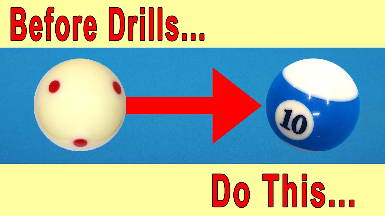Pool ball on a pool table with arrows and text Wing Shots