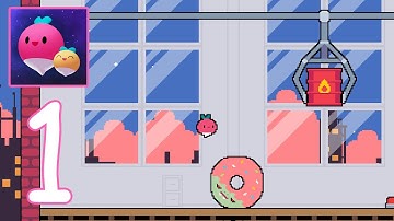 Dadish 2‏‏ Gameplay Walkthrough - Part 1 (Android,IOS)