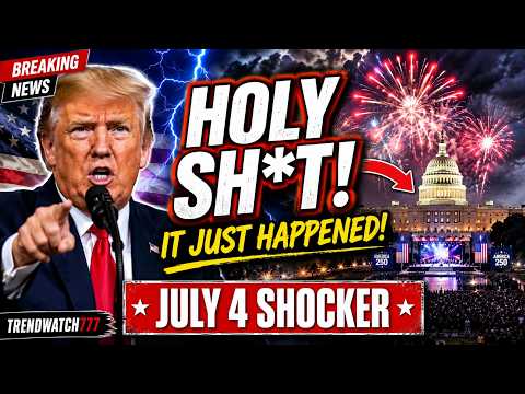 Trump's July 4th Celebration Takes an Unexpected Turn! 🇺🇸 | What REALLY Happened?