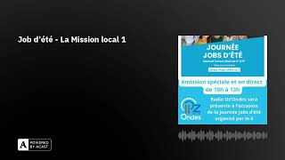 Job d'été - La Mission local 1